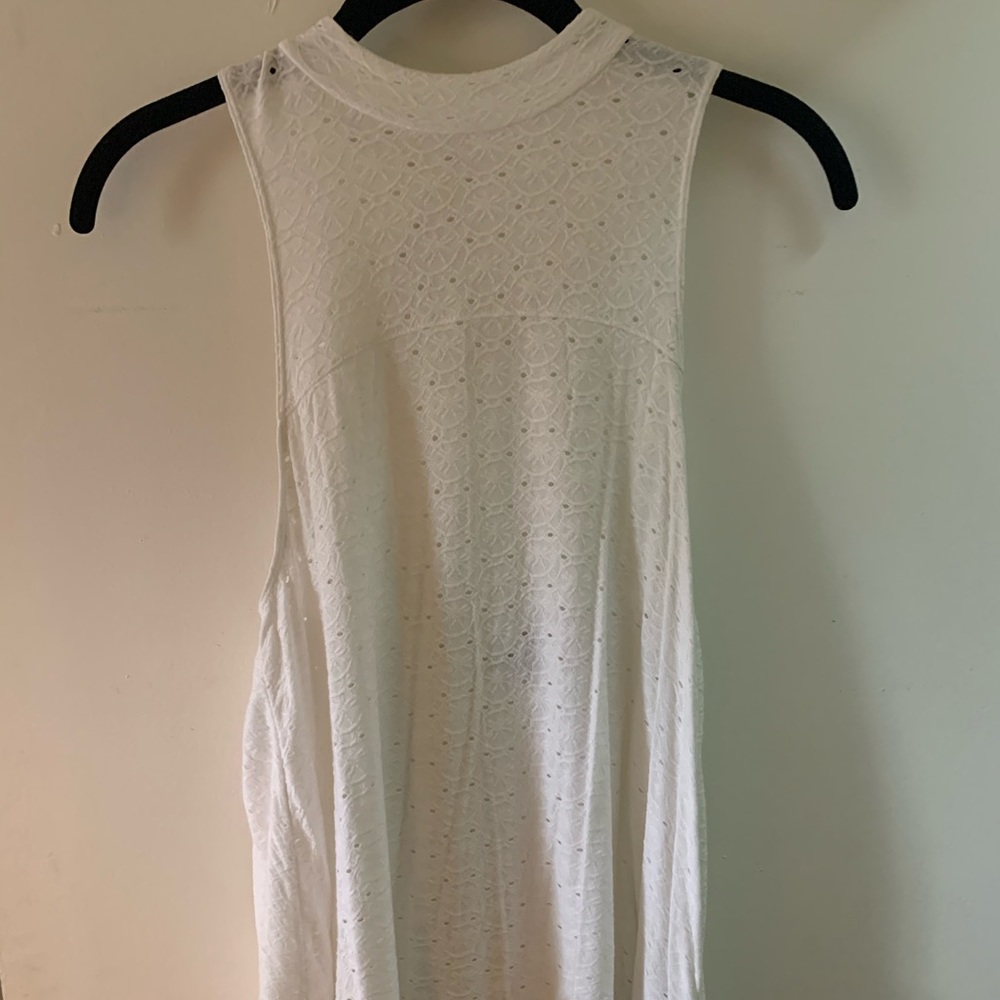 White tank top
